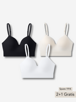 Comfortable Elegant Balconette Bra | All-around Support and Style