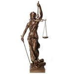 Elegant Statue of Justice – Symbol of Fairness and Order