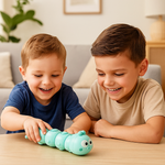 Krabbelspielzeug für Kinder – Aufziehbare Raupen für Bauchlage