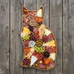 Cat Love on the Table – Elegant Wooden Serving Board