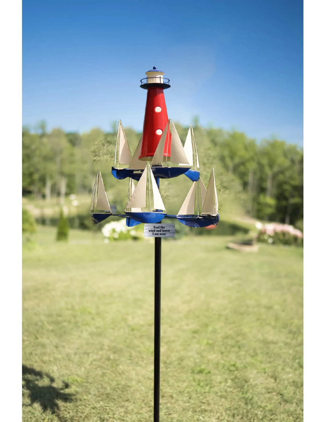 Luftige Kunst: Windspiel für Garten und Terrasse