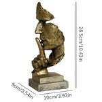 Elegante Denker-Skulptur – Stilvolle Dekoration für Ihr Zuhause