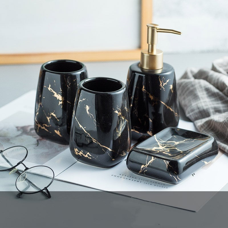 Elegantes Badezimmer Waschset | CeramiLux