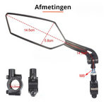 Universelles Fahrradspiegel mit 360° Drehung – Flexibles Montagesystem