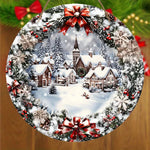 Winter Magic | Wooden sign with 3D effect for a festive atmosphere
