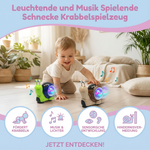 Krabbelspielzeug mit Musik und leuchtender Schnecke