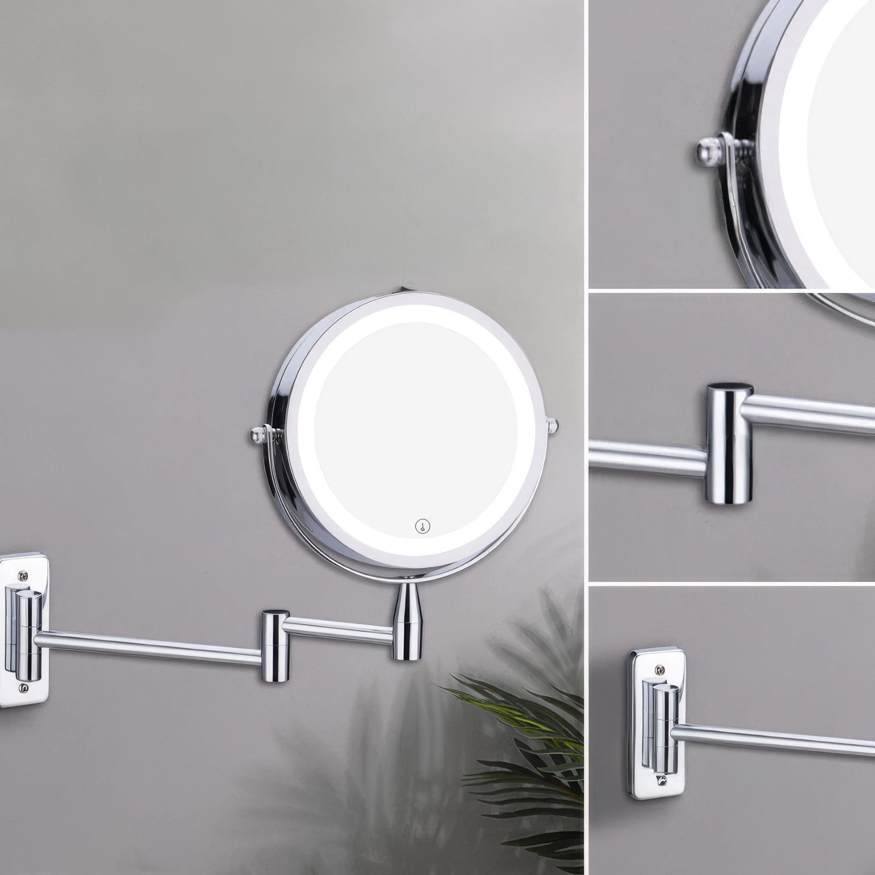 Exklusiver LED-Vergrößerungsspiegel für präzise Beauty-Anwendungen