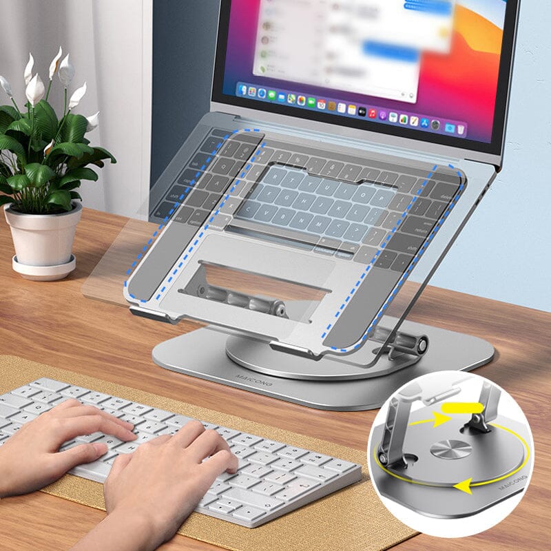 FlexiStand | 360° Adjustable Laptop and Tablet Stand – Ergonomic & Stylish