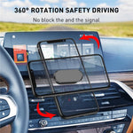 Kompakter 360° Auto-Handyhalter mit Magnetfunktion