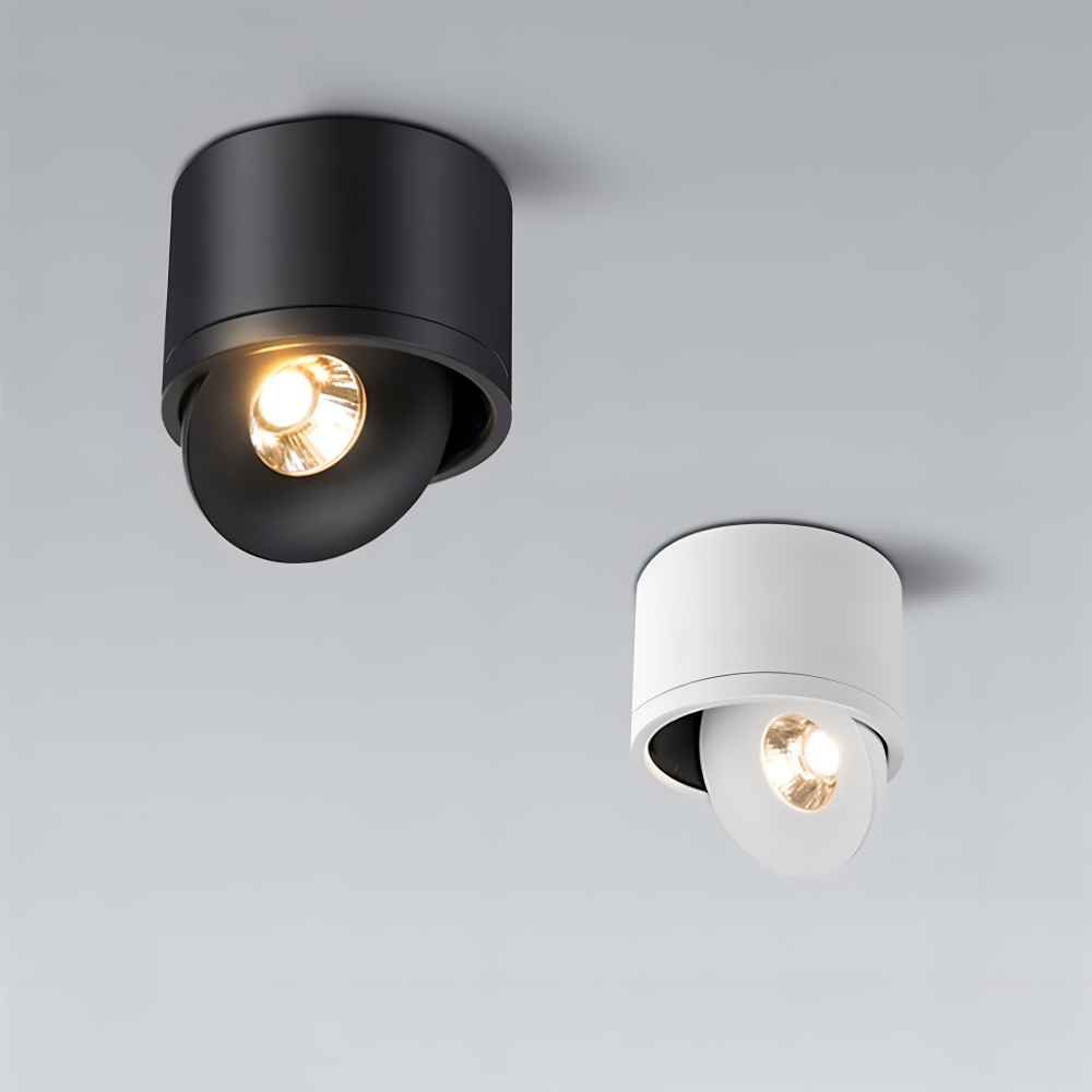 Rotatable LED Ceiling Spotlights – Flexible Lighting Design for Every Room