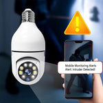 360° Überwachungskamera in Glühbirnenform - Sicherheit für Ihr Zuhause