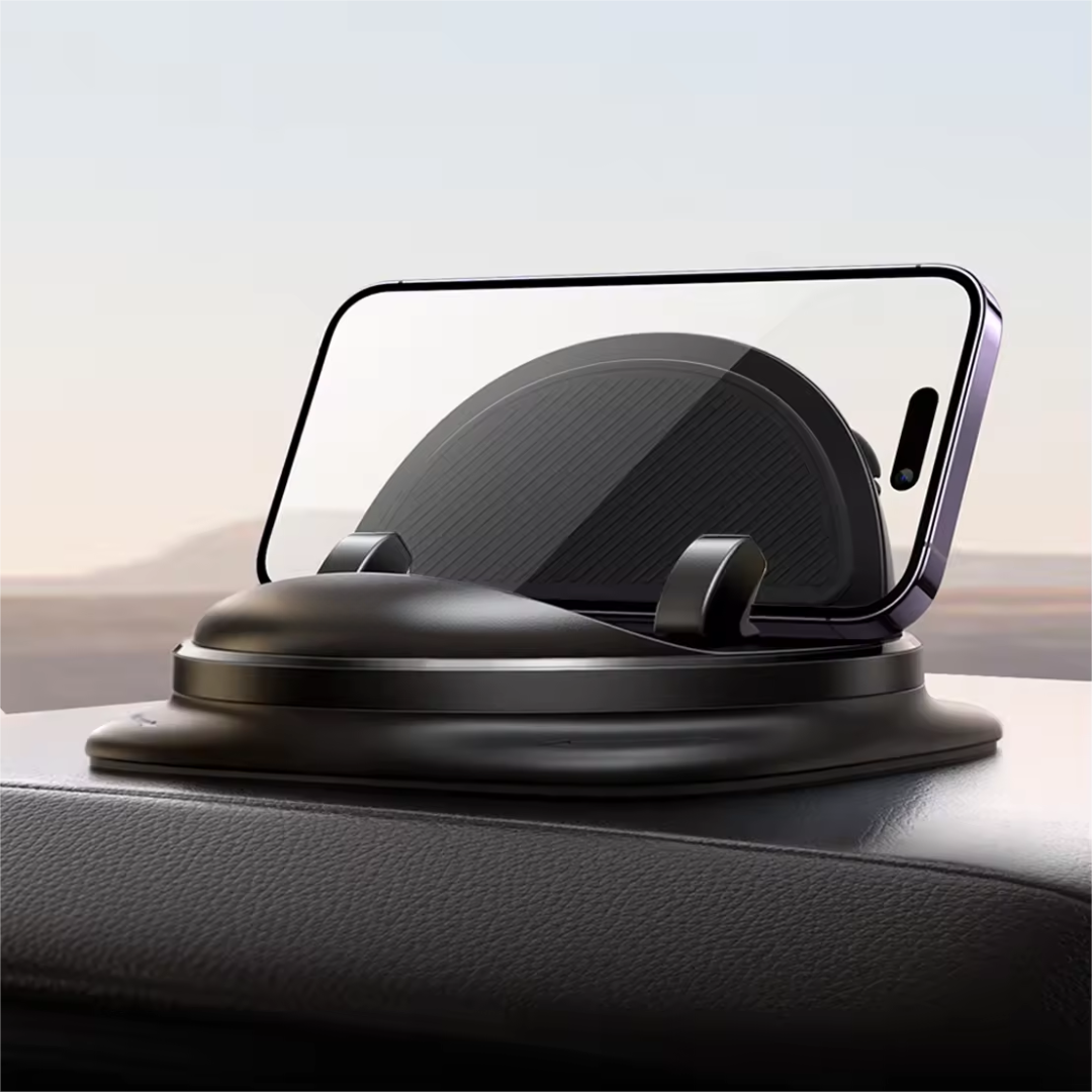 Vielseitige Smartphone-Halterung für das Auto mit 360° Drehfunktion