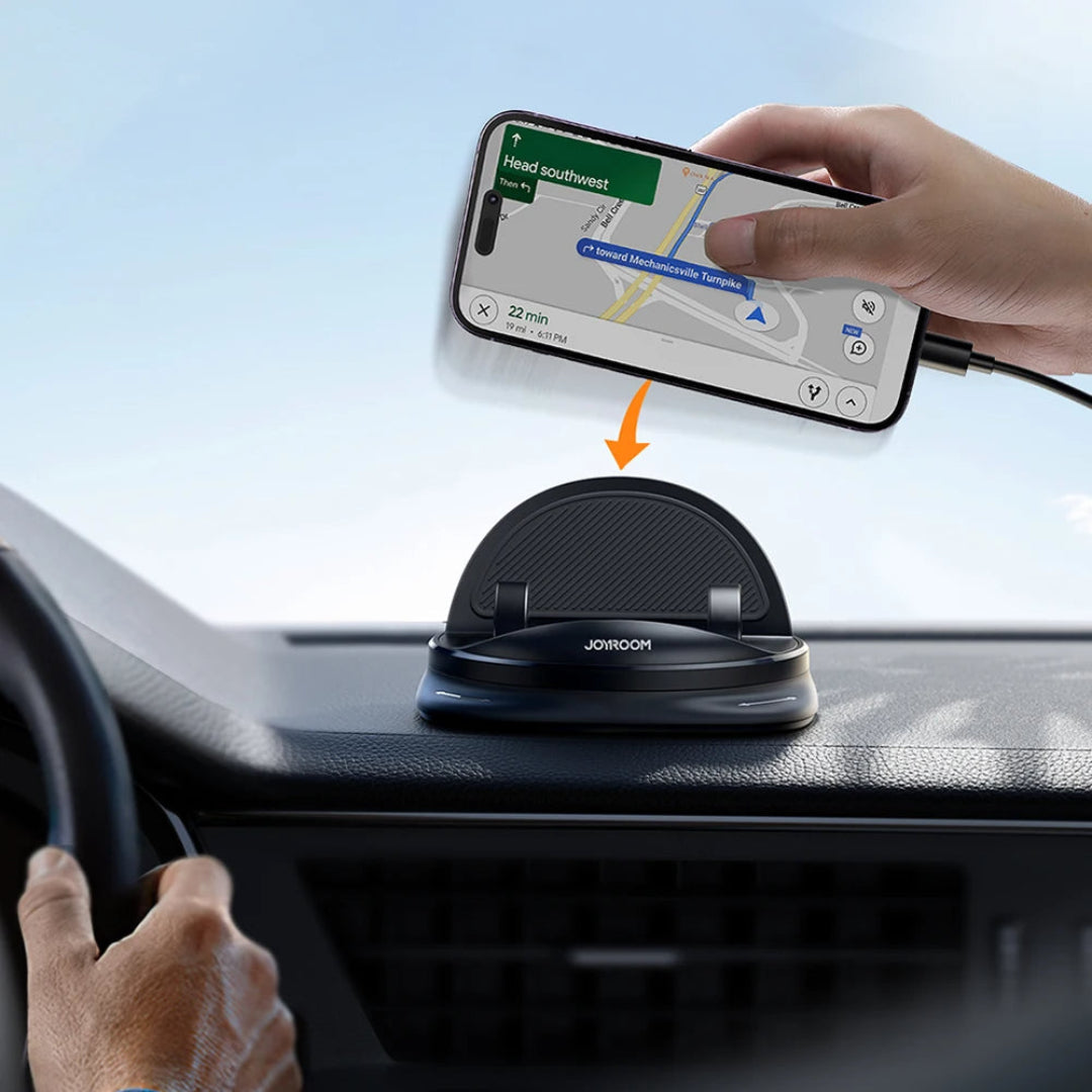 Vielseitige Smartphone-Halterung für das Auto mit 360° Drehfunktion