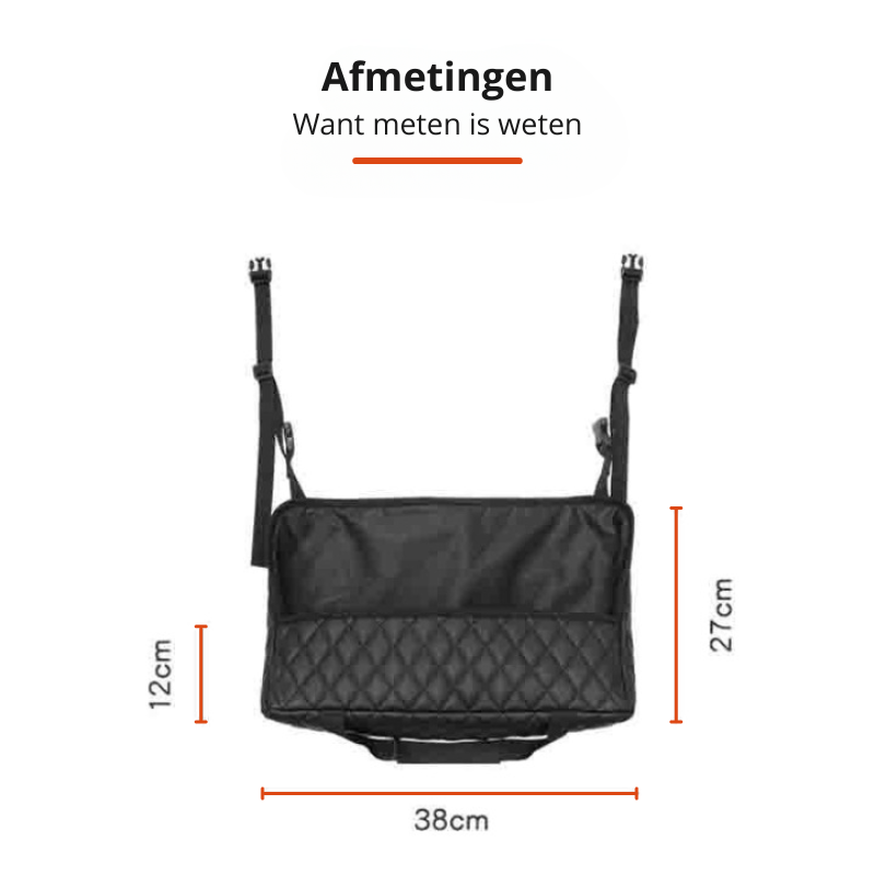 Praktischer Auto Sitzorganizer – Platzsparende Aufbewahrungslösung
