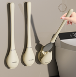 Moderne Silikon-Toilettenbürste mit elegantem Design