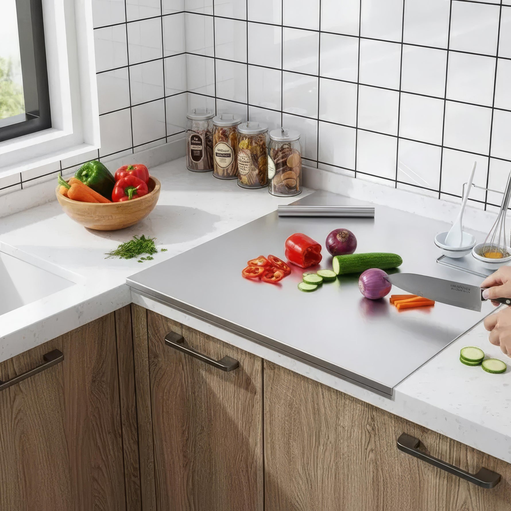 Küchenprofi – The versatile cutting board for all foods