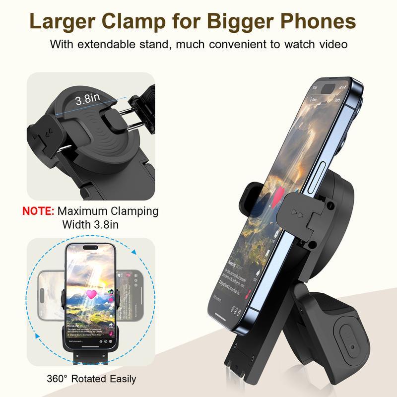 Ergonomischer Smartphone-Halter mit Bluetooth-Fernauslöser