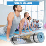 Versatile Yoga and Exercise Mat | 180 × 50 × 0.6 cm | Non-slip & Water-repellent