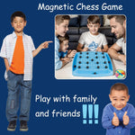 Magnetisches Strategiespiel mit 20 schwarzen Kugeln