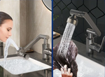 FlexiFlow 360° Universeller Wasserhahn für Waschbecken