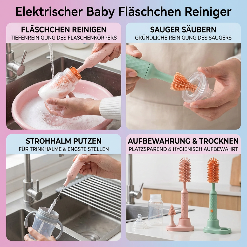 Elektrischer Flaschenreiniger für Babys