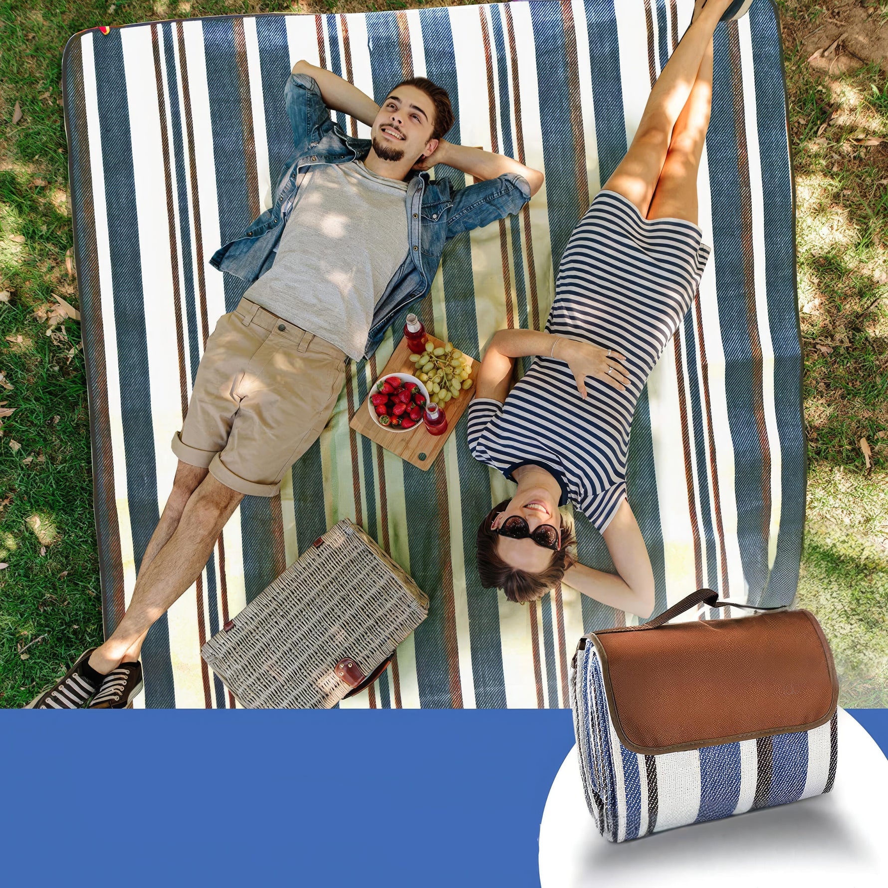 OutdoorBuddy – Waterproof Picnic Blanket for Every Adventure