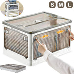 Practical Foldable Storage Box with Wheels – 27 L / 40 L / 53 L