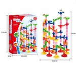 Spielset mit Säulen für Murmelbahn-Bausteine