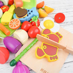 Holzspielset für Montessori Schneideaktivitäten