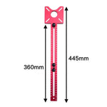 Precision Router Template made of Aluminum | For Professionals & DIY Enthusiasts