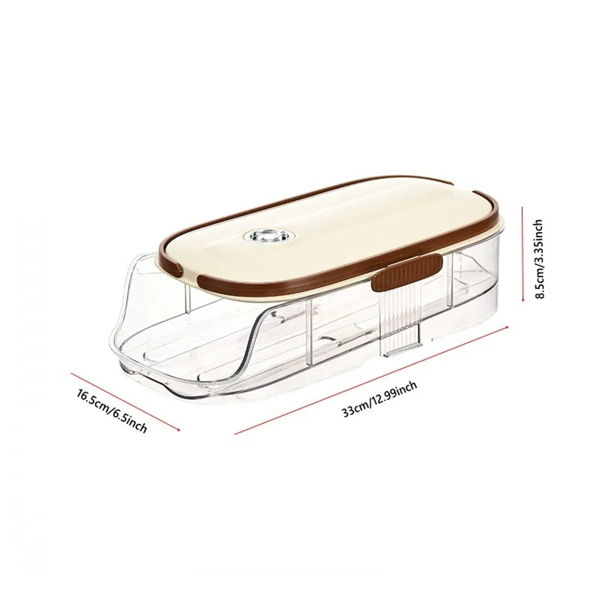 Egg Roller Refrigerator Organizer | Automatic Storage System