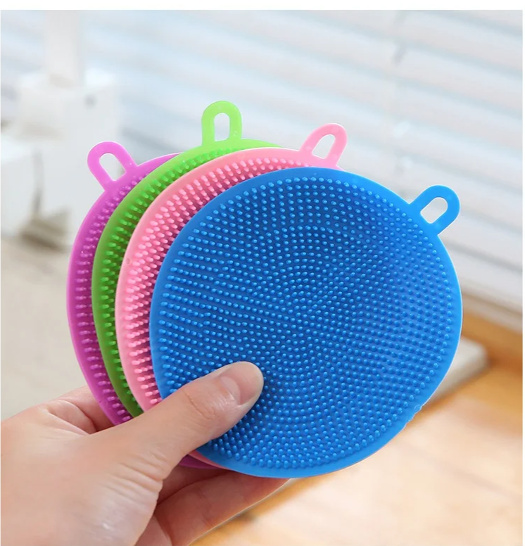 EcoScrub – Flexibler Silikon Geschirrreiniger für die Küche