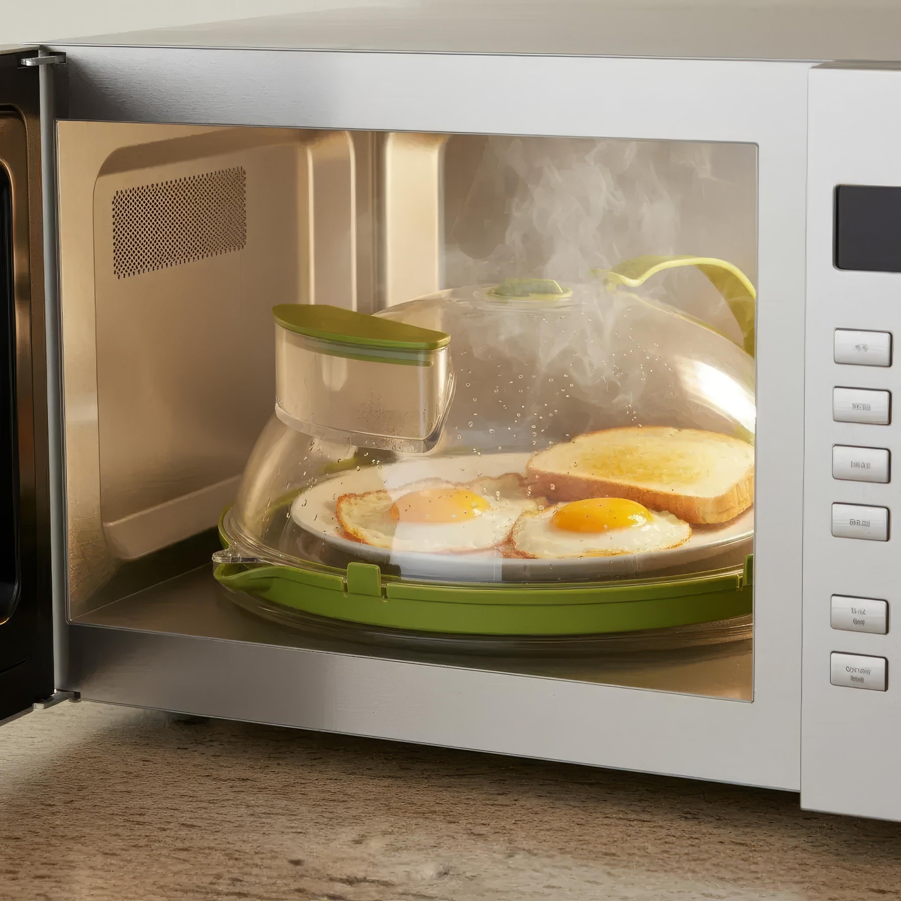 Splatter Guard Deluxe – High-Quality Microwave Protector for Your Kitchen
