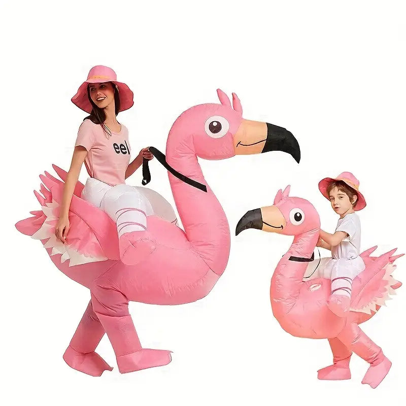Funny Inflatable Flamingo Costume for Carnival and Parties