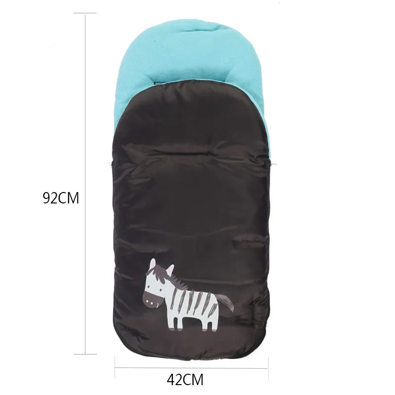 Fusssack für Kinderwagen – Warmer Schlafsack für Babys