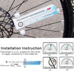 LED Fahrradlicht mit 3D Effekt