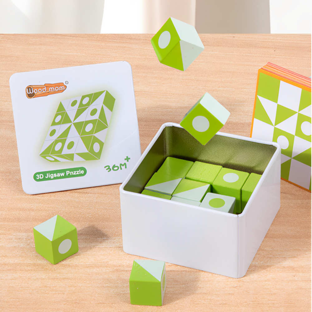 3D Blockpuzzle - Spaß mit geometrischem Gedächtnistraining
