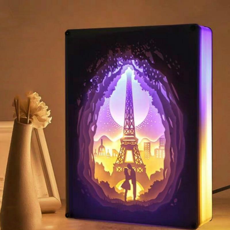 3D Kunstwerk | Exklusives 3D Nachtlicht