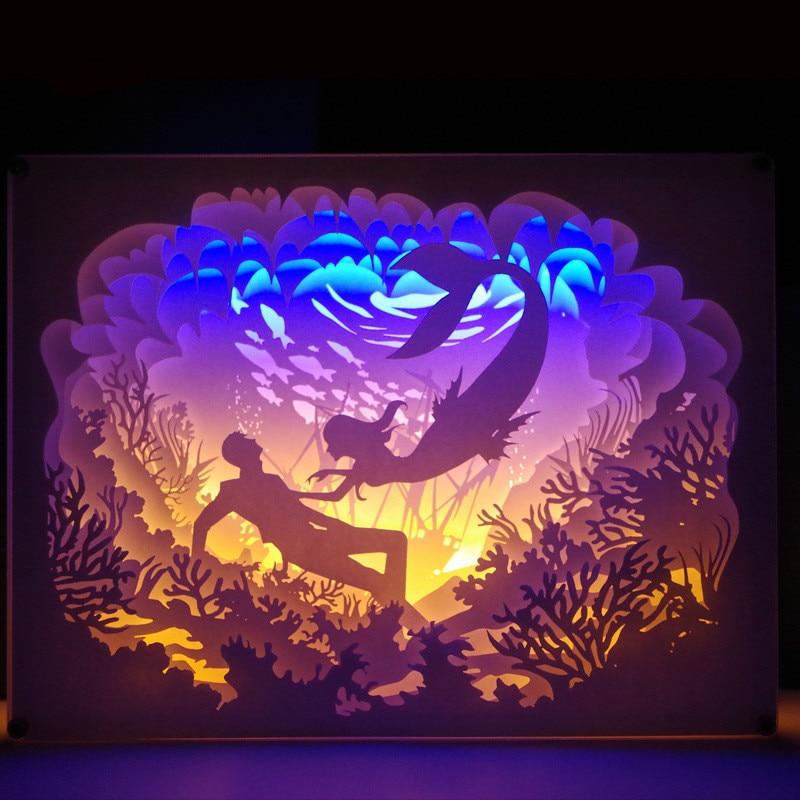 3D Kunstwerk | Exklusives 3D Nachtlicht