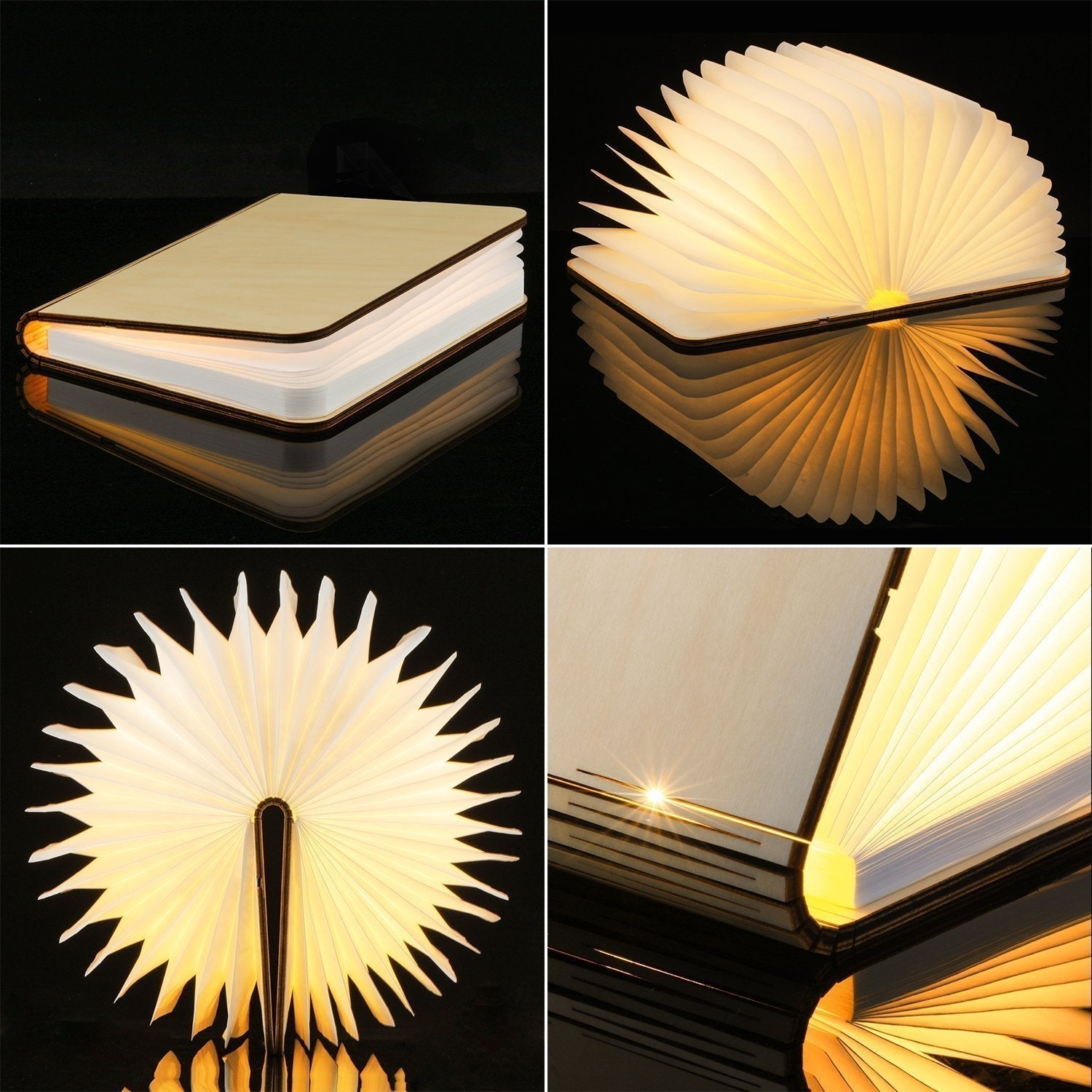 3D Lichtbuch | Das ideale Nachtlicht für Bücherliebhaber
