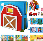 3D Montessori Erzählbuch mit Bauernhof-Motiv