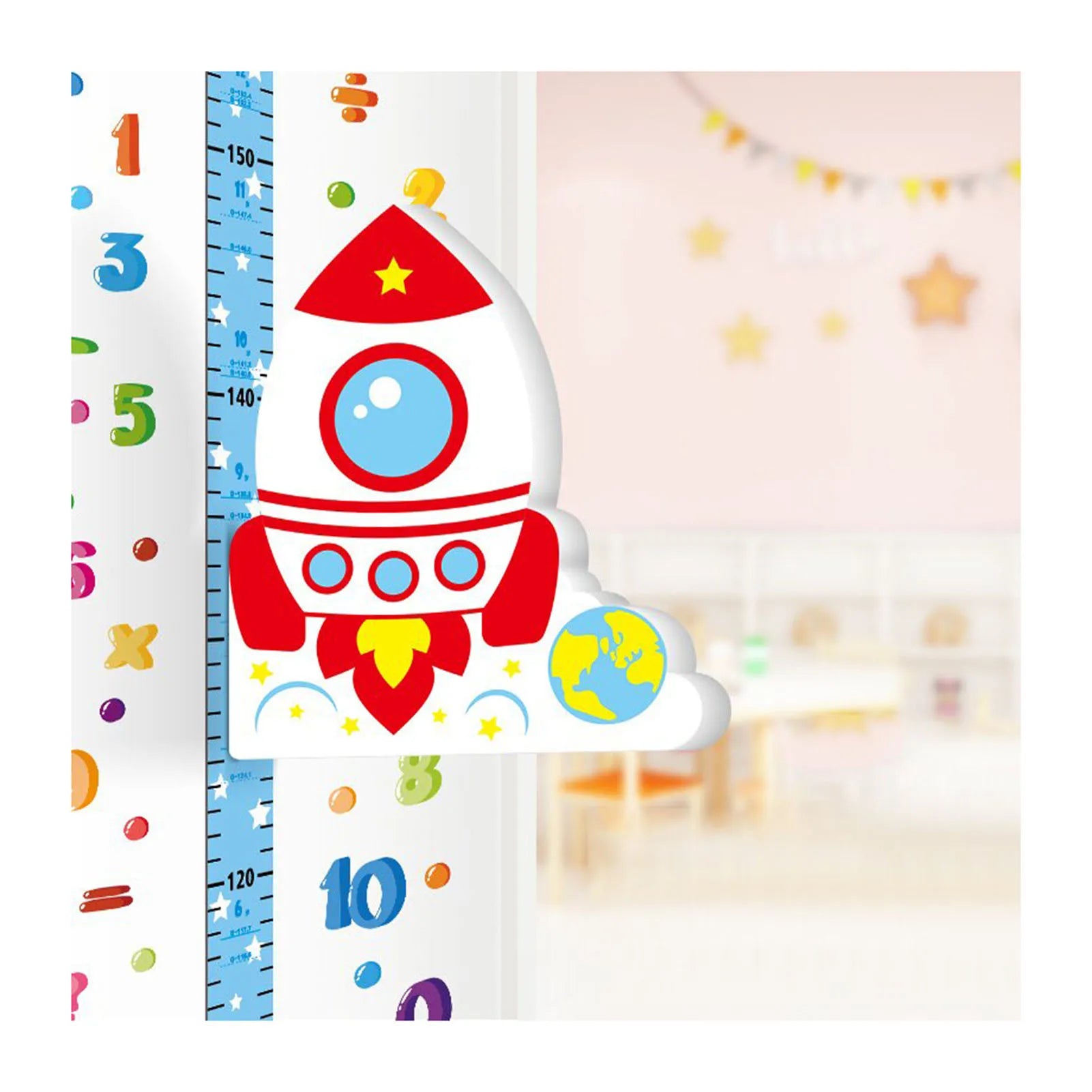 Entwicklung fördern - Magnetische Messlatte für Kinder
