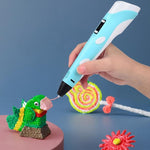 3D Stift für Kinder – Kreatives Zeichnen mit 20 Farben Filament
