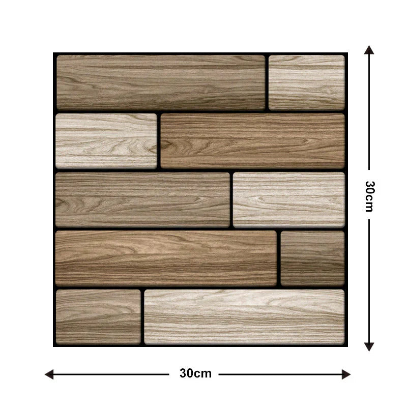 3D Wandfliesen zum einfachen Anbringen und Entfernen