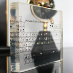 3D Acrylic Periodic Table with Real Elements and LED Lighting – Science Decoration