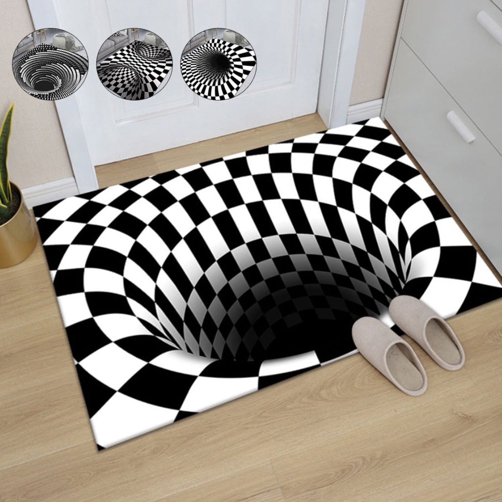 3D Illusionsmatte für stilvolles Wohnen