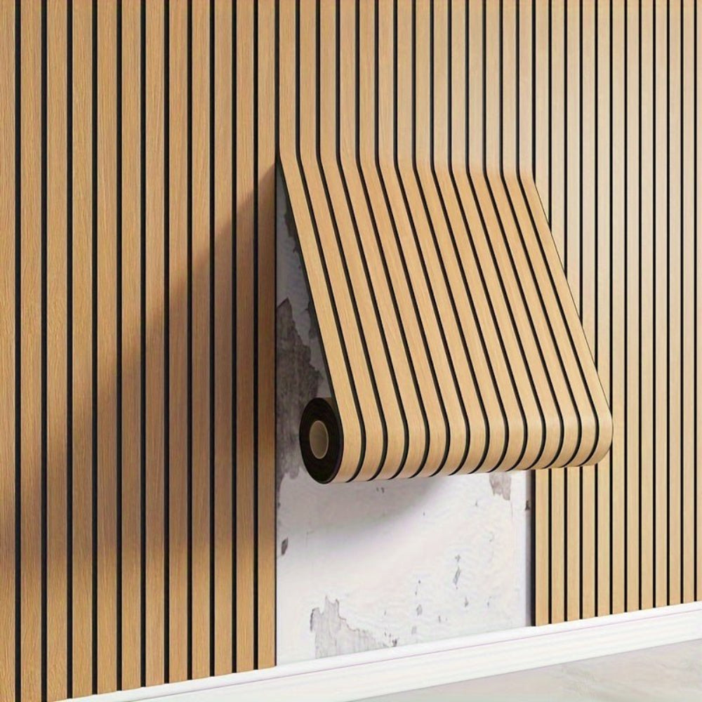 Selbstklebende Wandpaneele im 3D Holzdesign – Perfekt für Ihre Wände