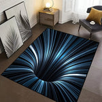 Fascinating 3D Illusion Rug for Creative Spaces