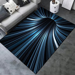 Fascinating 3D Illusion Rug for Creative Spaces