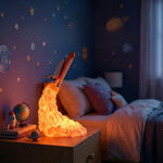 3D Rocket Night Light – LED Lamp with Soft Light for Creative Spaces